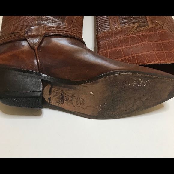 Vero Cuoio Iguana Multi Leather Western Boots - Picture 2 of 5